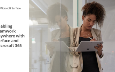 Enabling teamwork anywhere with Surface and Microsoft 365
