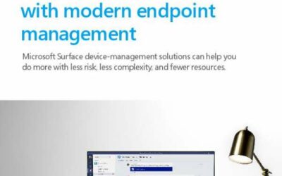 Increase efficiency and simplify deployment with modern endpoint management