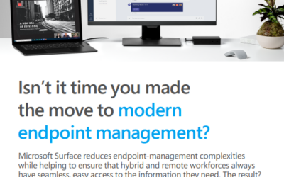 Isn’t it time you made the move to modern endpoint management?
